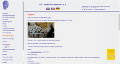 Desktop Screenshot of locked-in-syndrom.org